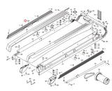 FreeMotion 730 Treadmill Left Side Rail Cover 323459 - hydrafitnessparts