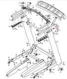 Freemotion 860 - SFTL155130 Treadmill Upper Console Wire Harness 860-UCWH - hydrafitnessparts