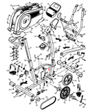 Freemotion Epic NordicTrack Proform Reebok Upright Bike Idler Bracket 332232 - hydrafitnessparts