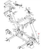 Freemotion Health Rider Nordictrack Weider Treadmill Screw 3/8" X 2 1/4" 341768 - hydrafitnessparts