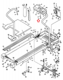 FreeMotion HealthRider Image Treadmill Console Bolt 3/8" - 16 X 1.95" 013564 - fitnesspartsrepair