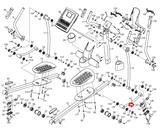 Freemotion HealthRider NordicTrack Proform Elliptical Latch Set 293610 - fitnesspartsrepair