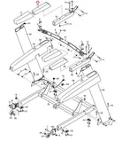 FreeMotion HealthRider NordicTrack Proform Treadmill Left Handrail Insert 316355 - hydrafitnessparts