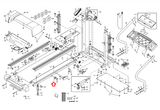 Freemotion Image Lifestyler Nordictrack Treadmill Right Frame Guide 154964 - fitnesspartsrepair