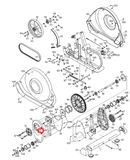 FreeMotion Image NordicTrack Proform Elliptical Pedal Crank Arm 227916 - hydrafitnessparts