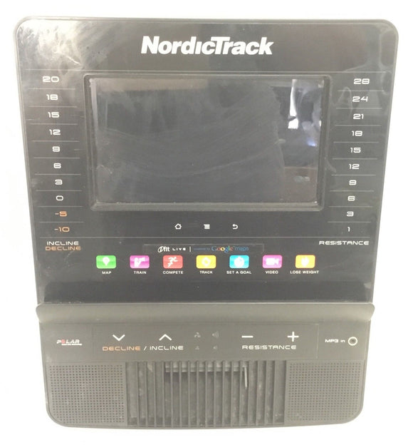 FreeMotion NordicTrack Elliptical Display Console Assembly ELTNT91411 323569 - fitnesspartsrepair