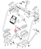 FreeMotion NordicTrack Elliptical Link Arm Axle 268374 - fitnesspartsrepair