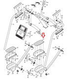 FreeMotion NordicTrack Elliptical Pedal Insert 270183 - fitnesspartsrepair