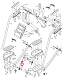 FreeMotion NordicTrack Elliptical Roller Spacer 268317 - fitnesspartsrepair