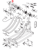 FreeMotion NordicTrack Elliptical Spool Hub 268710 - fitnesspartsrepair