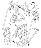 FreeMotion NordicTrack ProForm Elliptical Bolt 5/16 274708 - fitnesspartsrepair