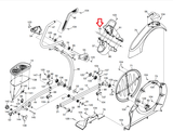 FreeMotion NordicTrack Proform Reebok (Icon) Elliptical Pivot Axle 306648 - fitnesspartsrepair