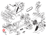 Freemotion Nordictrack Proform Reebok Recumbent Bike Rail 299647 - fitnesspartsrepair