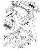 FreeMotion NordicTrack Treadmill Console Fan with Beverage Tray 295062 or 351686 - hydrafitnessparts