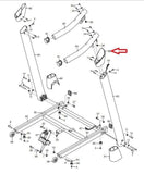 FreeMotion Reebok Proform 425CT Treadmill Right Upright Cover PFTL496120 309489 - fitnesspartsrepair