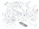 Freemotion Treadmill Upright Screw CC3133-A - fitnesspartsrepair