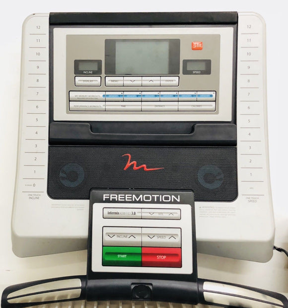 FreeMotion XTr Treadmill Display Console Panel Overlay & Boards etsf18909 287036 - fitnesspartsrepair