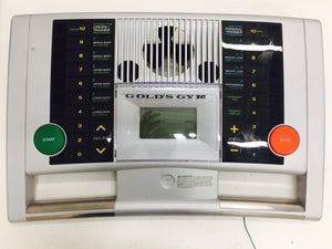 Gold's Gym Crosstrainer 600 Treadmill Display Console Panel ETGG59606 252807 - fitnesspartsrepair