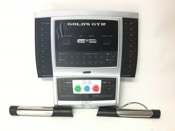 Gold's Gym Crosswalk 570 Treadmill Display Console Penal 314024c 315196 - fitnesspartsrepair