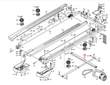 Gold's Gym Health Rider ProForm NordicTrack Treadmill Latch Crossbar 347756 - hydrafitnessparts