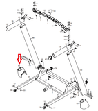 Gold's Gym HealthRider NordicTrack Proform Treadmill Left Base Cover 316177 - fitnesspartsrepair