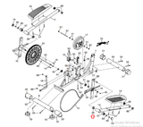 Gold's Gym Icon ProForm Weslo Elliptical Inner Pedal Arm Bushing 261585 - hydrafitnessparts