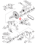 Gold's Gym Proform Elliptical Flywheel Assembly 223417 - fitnesspartsrepair
