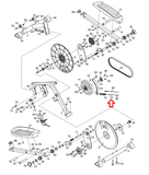 Gold's Gym Proform Elliptical Magnet Guide Threaded 223416 - fitnesspartsrepair