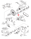 Gold's Gym Proform Elliptical Right Crank Arm 223281 - fitnesspartsrepair