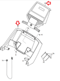 Gold's Gym Proform Treadmill Display Console Panel MFR-ETGG39615 370479 359195 - hydrafitnessparts