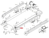 Gold's Gym Proform Weslo 480 - GGTL396080 Treadmill Rear Roller Bracket - fitnesspartsrepair