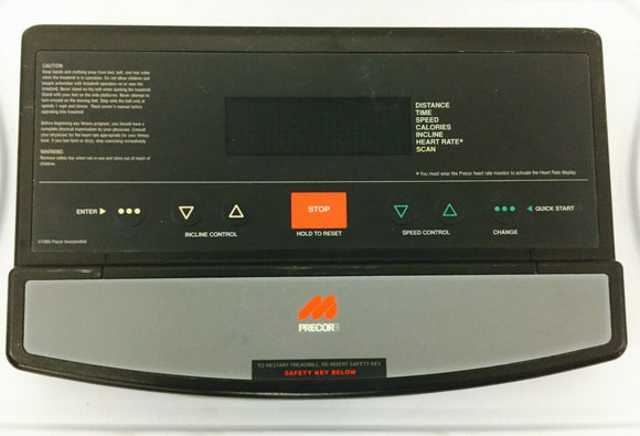 Gold's Gym Proform ZT4 300-PFTL395131 Treadmill Display Console Assembly 349011 - fitnesspartsrepair