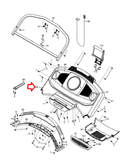 Health Rider Proform Treadmill Console Base Cover 372979 - hydrafitnessparts