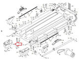 Healthrider H79t Treadmill Left Frame Cover 305295 - fitnesspartsrepair