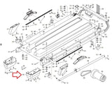 HealthRider H79t Treadmill Right Frame Cover - fitnesspartsrepair