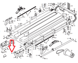 HealthRider HRTL995100 HRTL995101 HRTL99510.0 Treadmill Right Frame Cover 305640 - fitnesspartsrepair