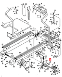 Healthrider Image Jumpking Lifestyler Treadmill Motor Carriage Screw Bolt 123385 - fitnesspartsrepair