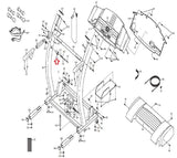 HealthRider Lifestyler Image Treadmill Latch Locking Cap 137903 or 153501 - hydrafitnessparts