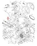 Healthrider Momentum Elliptical Upper Body Resistance Carriage Bolt 140906 - fitnesspartsrepair