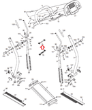 HealthRider NordicTrack Proform Elliptical Mid Main Wire Harness E252245 218652 - fitnesspartsrepair