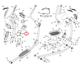 HealthRider NordicTrack Proform Elliptical Release Latch 350296 - hydrafitnessparts