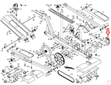 HealthRider NordicTrack Proform Fitness Elliptical Control Box Cover 148896 - fitnesspartsrepair
