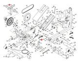 HealthRider NordicTrack Proform H95e Elliptical Crank Arm Assembly 287111 - fitnesspartsrepair