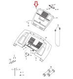 HealthRider Proform Reebok Treadmill Display Console Panel 246946 - fitnesspartsrepair