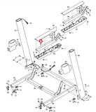 HealthRider Proform Treadmill Left Hand Rail 336586 - hydrafitnessparts