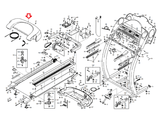 HealthRider Proform Treadmill Motor Hood Shroud Cover MFR-1731 or 177329 - hydrafitnessparts