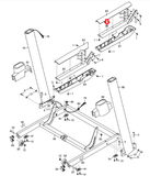 HealthRider Proform Treadmill Right Hand Rail 336587 - hydrafitnessparts