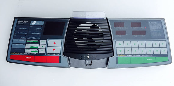 HEALTHRIDER R65 T650I Treadmill Control Console Display Panel ETHR7183 - fitnesspartsrepair