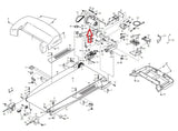 HealthRider S400 S250I S300I Treadmill DC Drive Motor with Flywheel B4CPM-107T - fitnesspartsrepair