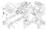 Healthrider S600 HRTL14980 HRMC03080 Treadmill Pulse Cover & Pulse Board 149153 - hydrafitnessparts